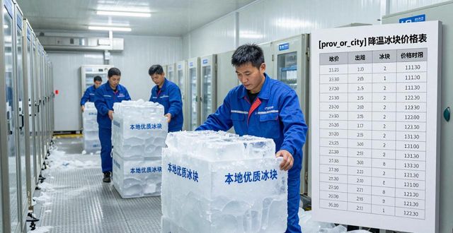 闵行区降温冰块多少钱一吨？本地制冰厂报价来了