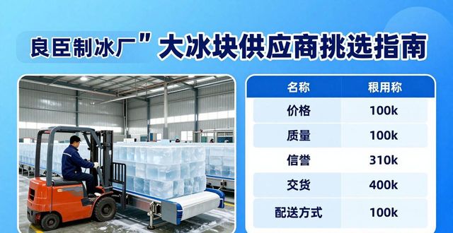 闵行区大冰块供应 工厂降温就用良臣制冰厂